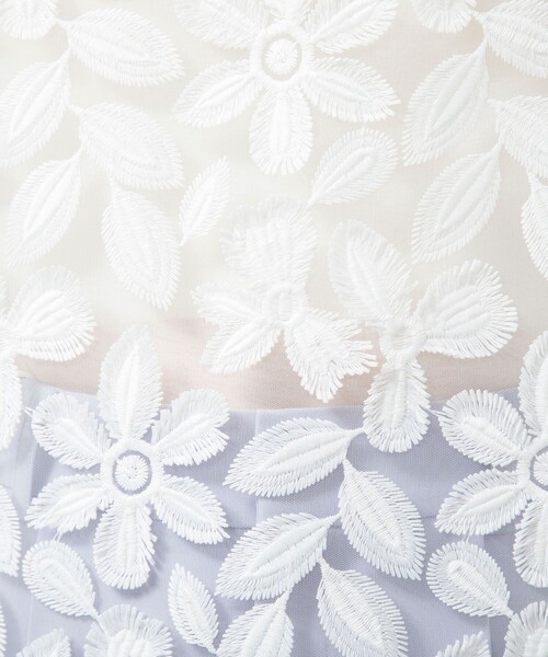 NOLLEY’S（ノーリーズ）の「BROCHE レース2WAYジレ（シャツ/ブラウス・レディース・オフホワイト・38）」の21枚目の写真