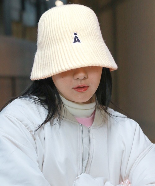 ALAND(エーランド)の「【UNIESX】ALAND/Knitバケハ 2993071(ハット・レディース・ホワイト/グレー/ブラック・FREE)」の1枚目の写真