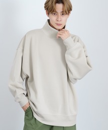 improves | 裏起毛 無地 ドルマン ハイネックトレーナー(スウェット)