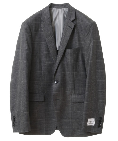 CROWDED CLOSET（クラウデッドクローゼット）の「毛PEメランジウインドウペンスーツセットアップ（スリーピース対応）（セットアップ・メンズ・ネイビー/グレー・03/01/02/04）」の14枚目の写真