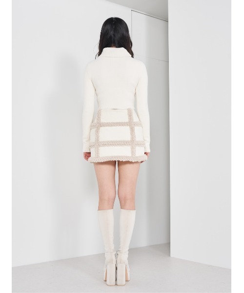 フェイクムートンミニスカート（スカート）｜Darich（ダーリッチ）の