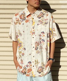 BILLABONG | BILLABONG/ビラボン 半袖シャツ ボタニカル柄 薄手 BE011-123(シャツ/ブラウス)
