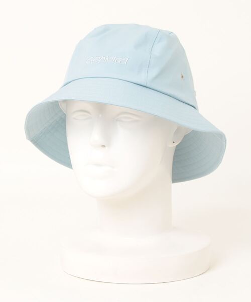 Gramicci（グラミチ）の「/GRAMICCI/WATERPROOF LAMINATED BUCKET（ハット・メンズ・ブラック/ライトブルー・M-L/S-M）」の2枚目の写真