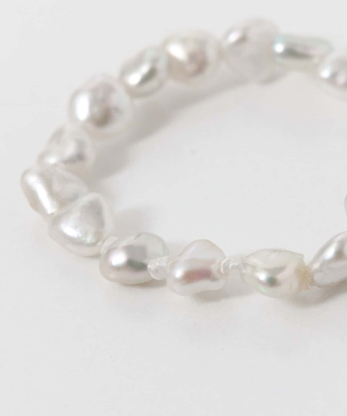 URBAN RESEARCH（アーバンリサーチ）の「ff by decor urban research　アコヤケシパールリング（リング・レディース・ホワイト系その他・MEDIUM/LARGE/SMALL）」の6枚目の写真