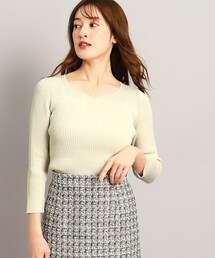 【洗える】上品に華やぐラメニット