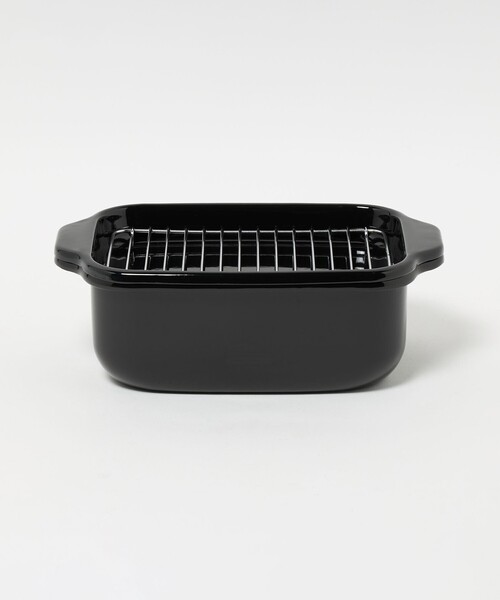 【別注】＜富士ホーロー＞天ぷら鍋 BLACK（鍋/フライパン）｜STYLE for LIVING UNITED ARROWS（スタイルフォーリビング ユナイテッドアローズ）