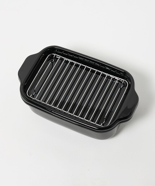 【別注】＜富士ホーロー＞天ぷら鍋 BLACK（鍋/フライパン）｜STYLE for LIVING UNITED ARROWS（スタイルフォーリビング ユナイテッドアローズ）