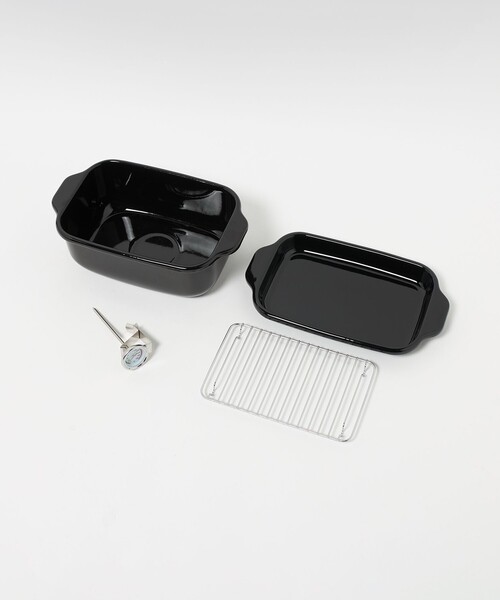 【別注】＜富士ホーロー＞天ぷら鍋 BLACK（鍋/フライパン）｜STYLE for LIVING UNITED ARROWS（スタイルフォーリビング ユナイテッドアローズ）