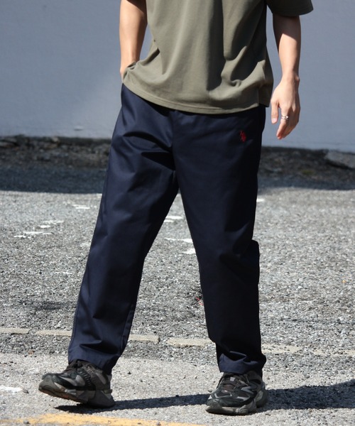 U.S. POLO ASSN.（ユーエスポロアッスン）の「【U.S. POLO ASSN./ユーエスポロアッスン】T/Cツイル リラクシング イージーパンツ（チノパンツ・メンズ・ベージュ/ネイビー/ダークグリーン/ブラック・M/L/LL）」の18枚目の写真