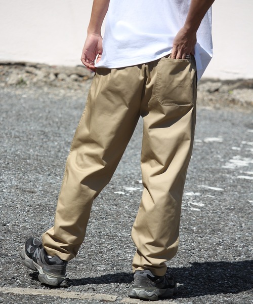 U.S. POLO ASSN.（ユーエスポロアッスン）の「【U.S. POLO ASSN./ユーエスポロアッスン】T/Cツイル リラクシング イージーパンツ（チノパンツ・メンズ・ベージュ/ネイビー/ダークグリーン/ブラック・M/L/LL）」の8枚目の写真