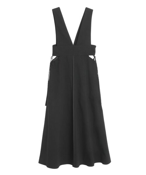 LAGUNAMOON(ラグナムーン)の「サイドカットアウトジャンパースカート(ジャンパースカート・レディース・アイボリー/ブラック・SMALL/MEDIUM)」の15枚目の写真