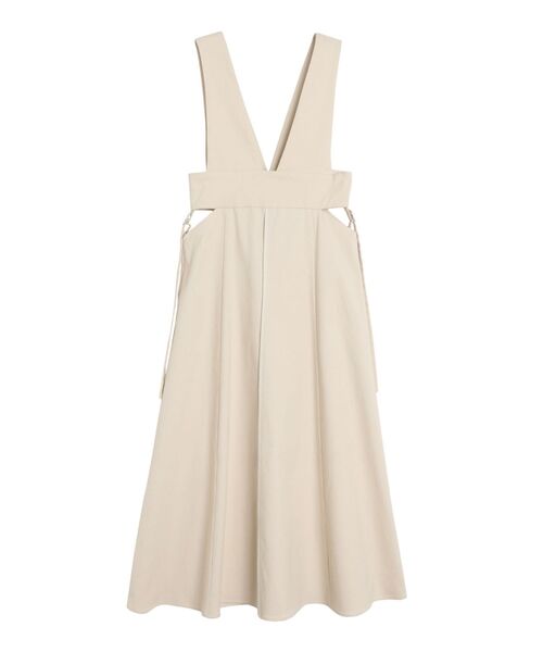 LAGUNAMOON(ラグナムーン)の「サイドカットアウトジャンパースカート(ジャンパースカート・レディース・アイボリー/ブラック・SMALL/MEDIUM)」の16枚目の写真