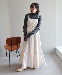 earth music&ecology | ドロストキャミワンピース(ワンピース)