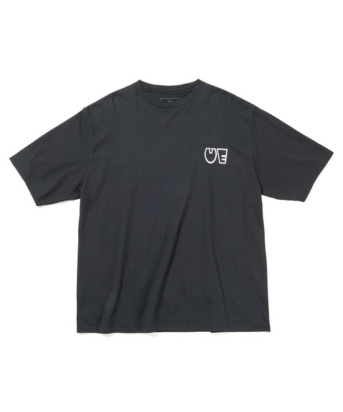 uniform experiment(ユニフォームエクスペリメント)の「STAR BAGGY TEE(Tシャツ/カットソー・メンズ・ネイビー/ホワイト/ブラック・1/2/3/4)」の4枚目の写真