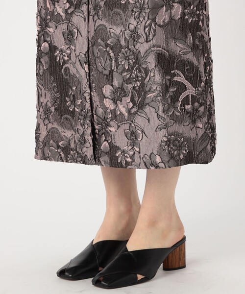 GANNI（ガニー）の「GANNI ジャカードロングスカート（スカート・レディース・ピンク系その他・34）」の8枚目の写真