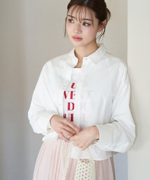 ROPE' PICNIC | 無地・ストライプクロップド丈シャツ/UVカット・リンクコーデ(シャツ/ブラウス)