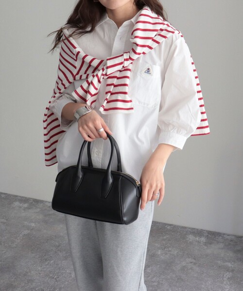 GEVACO（ゲバコ）の「【GEVACO/ゲバコ】タイプライター6分袖シャツ（シャツ/ブラウス・レディース・ブルー系その他3/ブルー系その他/ピンク系その他/オフホワイト・36/38）」の17枚目の写真