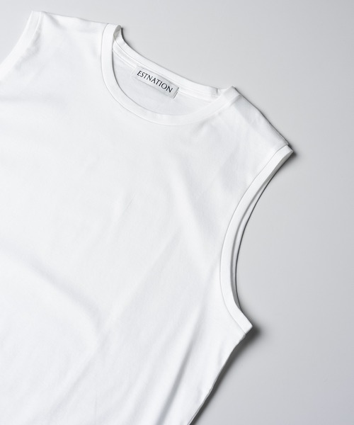 ESTNATION ノースリーブ フーディ エストネーション ESTNATION / ノースリーブフーディー｜ESTNATION ONLINE STORE