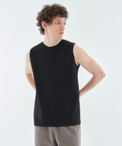 ESTNATION(エストネーション)の「ESTNATION / ノースリーブカットソー<ディオラマ>(タンクトップ・メンズ・ホワイト/ブラック・LARGE/MEDIUM/SMALL/X-LARGE)」の17枚目の写真
