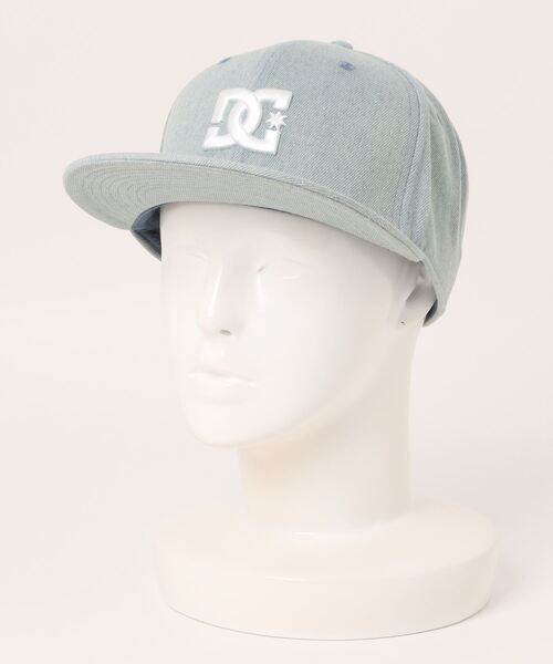 DC SHOES（ディーシーシューズ）の「24 STAR EMB SNAPBACK/DCワンポイントブランドロゴベースボールキャップ（キャップ・メンズ・ブラック/ライトブルー/ブラック系その他/ブラック系その他2・FREE）」の4枚目の写真