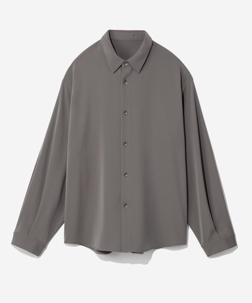 HARE（ハレ）の「【SET UP対応】TOROMIシャツLS(HARE)（シャツ/ブラウス・メンズ・ブルー/グレー/パープル/ホワイト/ブラック/ピンク/オレンジ/グレー系その他/グリーン/ブラウン・SMALL/MEDIUM）」の4枚目の写真