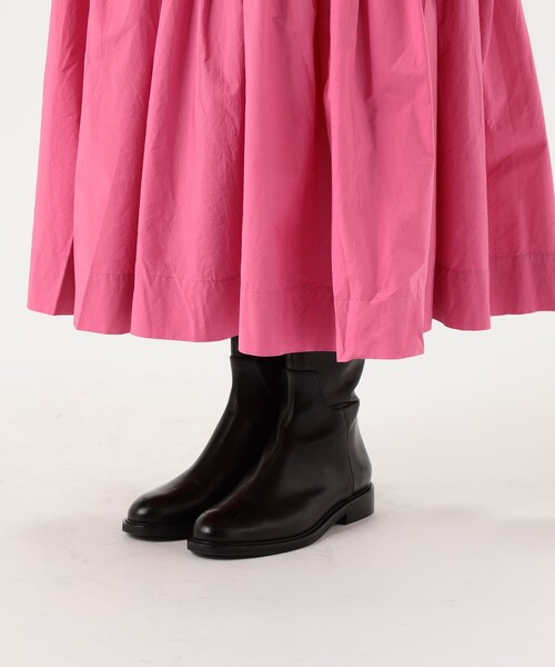 GANNI(ガニー)の「GANNI Cotton Poplin Long Flounce スカート(スカート・レディース・ピンク・34)」の8枚目の写真