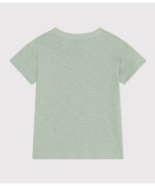 PETIT BATEAU(プチバトー)の「コットン半袖Tシャツ(Tシャツ/カットソー・キッズ・イエロー/ライトグリーン/ブルー・6YEAR/10YEAR/12YEAR/8YEAR)」の5枚目の写真