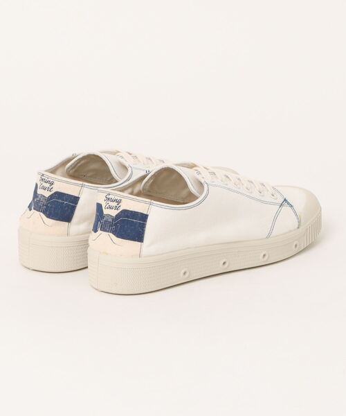 【SPRING COURT】G2 STONEWASH LINEN / ブルー＆オフホワイト スプリングコート G2 STONEWASH LINEN BLUE PRINT/OFF WHITE