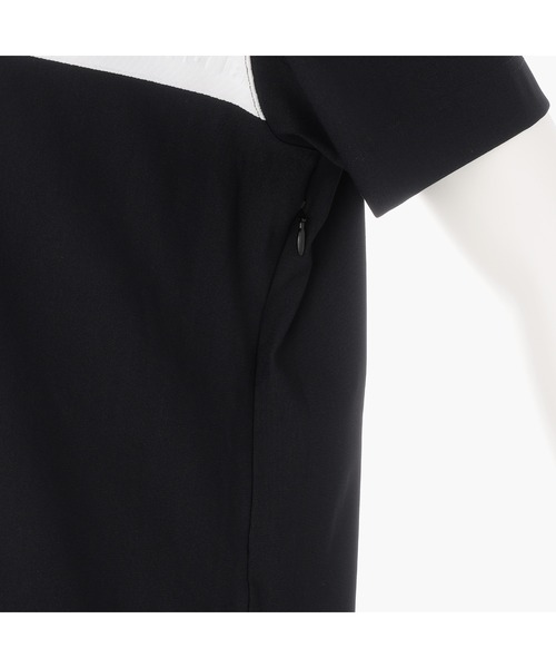 BRIEFING（ブリーフィング）の「【ブリーフィングゴルフ】WOMENS SLEEVE LOGO MOCK NECK ONE PIECE（ワンピース・レディース・ブラック/ネイビー・M/XS/S）」の8枚目の写真