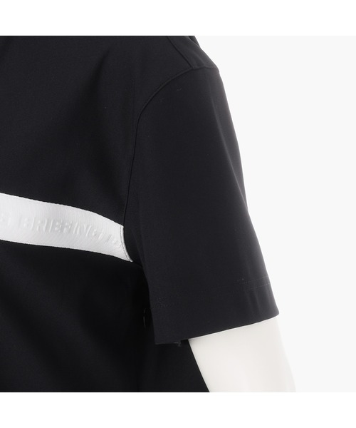 BRIEFING（ブリーフィング）の「【ブリーフィングゴルフ】WOMENS SLEEVE LOGO MOCK NECK ONE PIECE（ワンピース・レディース・ブラック/ネイビー・M/XS/S）」の9枚目の写真