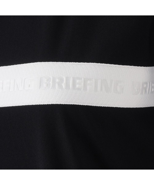 BRIEFING（ブリーフィング）の「【ブリーフィングゴルフ】WOMENS SLEEVE LOGO MOCK NECK ONE PIECE（ワンピース・レディース・ブラック/ネイビー・M/XS/S）」の10枚目の写真