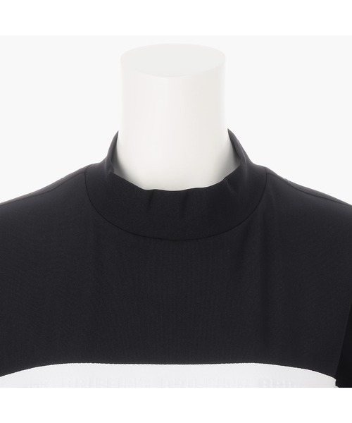 BRIEFING（ブリーフィング）の「【ブリーフィングゴルフ】WOMENS SLEEVE LOGO MOCK NECK ONE PIECE（ワンピース・レディース・ブラック/ネイビー・M/XS/S）」の11枚目の写真