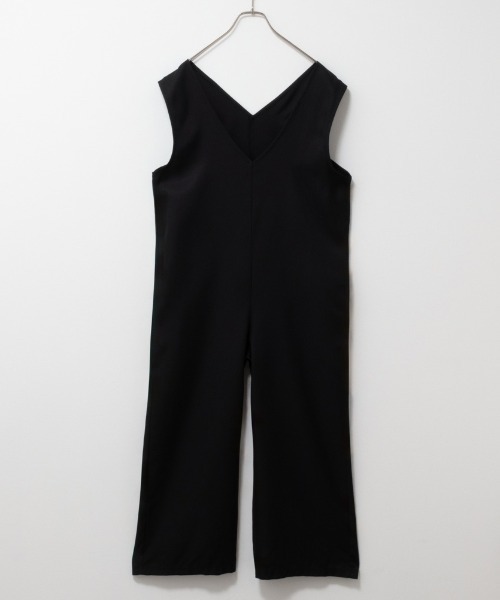 Howdy Marie(ハウディ―マリー)の「Howdy Marie ハウディーマリー Vネックロンパース サロペット(サロペット/オーバーオール・レディース・キャメル/ブラック・L/M)」の12枚目の写真