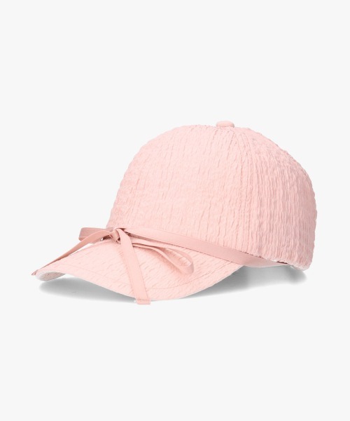 kaorinomori(カオリノモリ)の「kaorinomori フローキャップ / カオリノモリ(キャップ・レディース・ブラック/ホワイト/ピンク・FREE)」の2枚目の写真