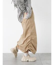 ehka sopo | サイドドロストナロースカート(スカート)