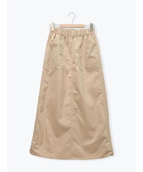 ehka sopo(エヘカソポ)の「サイドドロストナロースカート(スカート・レディース・ベージュ/カーキ/ブラック・F)」の18枚目の写真