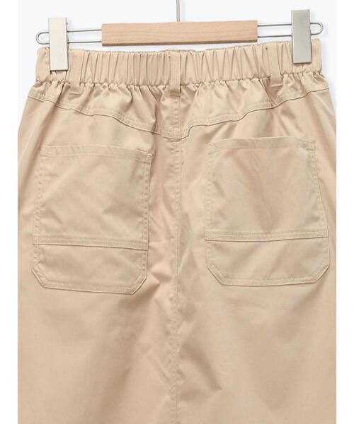 ehka sopo(エヘカソポ)の「サイドドロストナロースカート(スカート・レディース・ベージュ/カーキ/ブラック・F)」の13枚目の写真