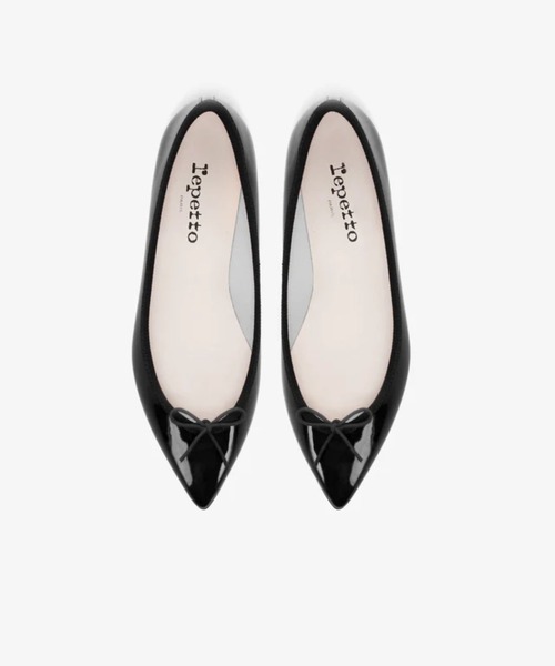 Repetto（レペット）の「Brigitte バレエフラット - FRサイズ / VX1556V（バレエシューズ・レディース・ブラック・39.5/35/37.5/38.5/37/39/38/36/36.5）」の2枚目の写真