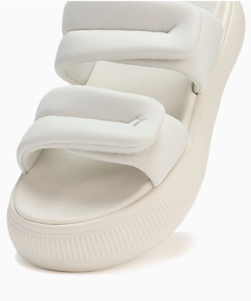 PUMA/プーマ レディース サンダル 厚底 WNS MAYU PUFFY SLIDES
