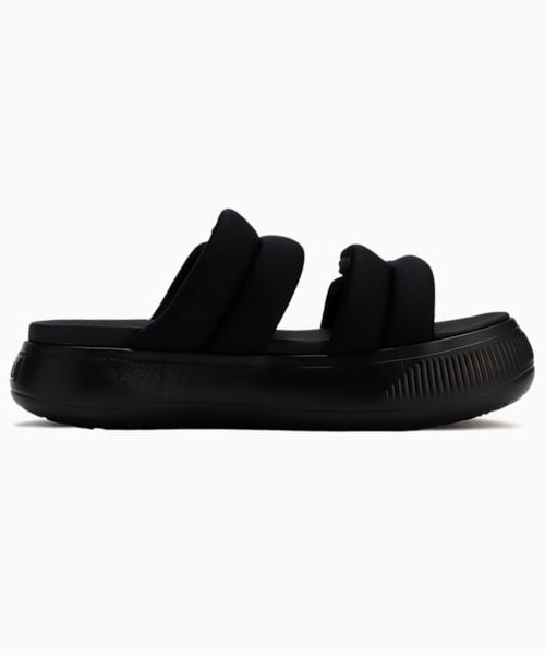 PUMA(プーマ)の「PUMA/プーマ レディース サンダル 厚底 WNS MAYU PUFFY SLIDES ウィメンズ マユ パフィー サンダル 399450(サンダル・レディース・ホワイト/ブラック・23.0cm/24.0cm/25.0cm)」の8枚目の写真