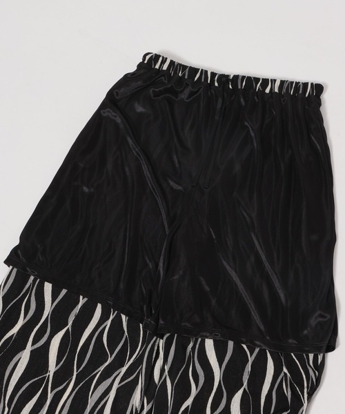 LEPSIM(レプシィム)の「楊柳柄イージーパンツ 987512(その他パンツ・レディース・ブルー/イエロー/オフホワイト/ブラック・FREE)」の10枚目の写真