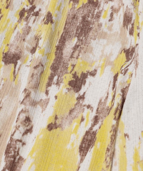 LEPSIM(レプシィム)の「楊柳柄イージーパンツ 987512(その他パンツ・レディース・ブルー/イエロー/オフホワイト/ブラック・FREE)」の5枚目の写真