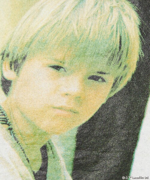 FREAK'S STORE（フリークスストア）の「FREAK’S STORE/フリークスストア STARWARS/スターウォーズ(UP) フロスト加工ショートスリーブTシャツ/半袖/リラックスフィット（Tシャツ/カットソー・メンズ・ホワイト/ブラック・MEDIUM/LARGE）」の12枚目の写真