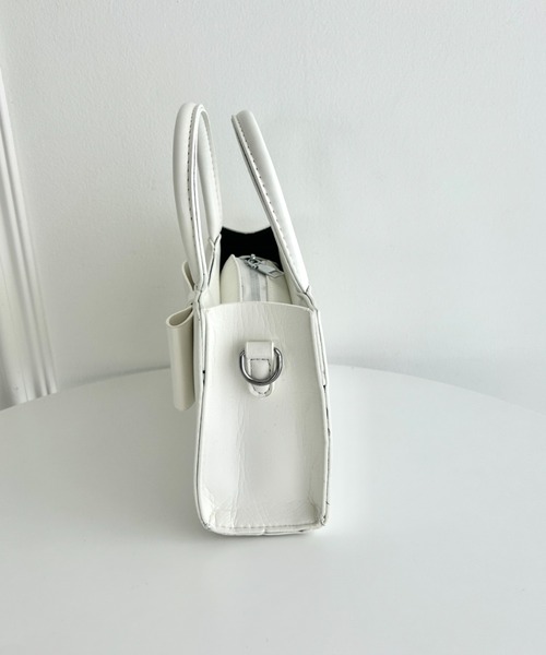 Loueme（ルエム）の「ビッグリボンハンドバッグ（ハンドバッグ・レディース・シルバー/アイボリー/その他2/その他1/ピンク・FREE）」の11枚目の写真