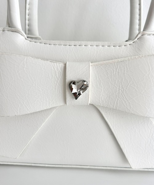 Loueme（ルエム）の「ビッグリボンハンドバッグ（ハンドバッグ・レディース・シルバー/アイボリー/その他2/その他1/ピンク・FREE）」の13枚目の写真