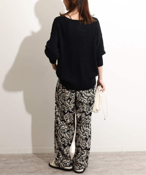 JOURNAL STANDARD relume(ジャーナルスタンダード レリューム)の「《WEB限定追加3》ベリープリントパンツ(スラックス・レディース・グリーン/ベージュ・FREE)」の6枚目の写真
