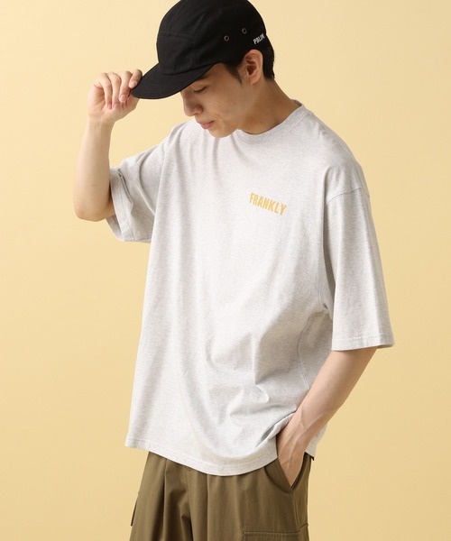 PBLIM(ページボーイリム)の「PBLIM/ナンバー26ビッグT(Tシャツ/カットソー・レディース・チャコールグレー/ブルー/杢グレー・MEDIUM/LARGE)」の5枚目の写真
