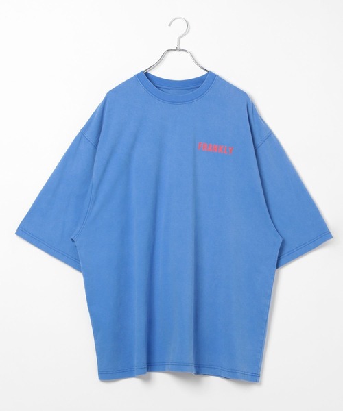 PBLIM(ページボーイリム)の「PBLIM/ナンバー26ビッグT(Tシャツ/カットソー・レディース・チャコールグレー/ブルー/杢グレー・MEDIUM/LARGE)」の17枚目の写真