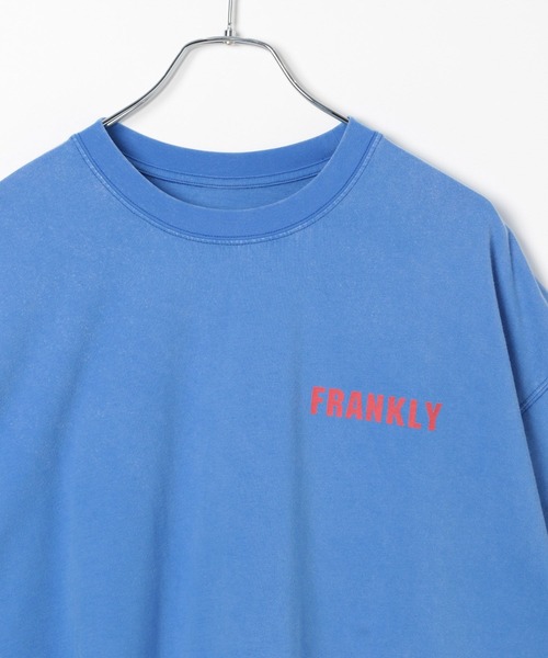 PBLIM(ページボーイリム)の「PBLIM/ナンバー26ビッグT(Tシャツ/カットソー・レディース・チャコールグレー/ブルー/杢グレー・MEDIUM/LARGE)」の19枚目の写真