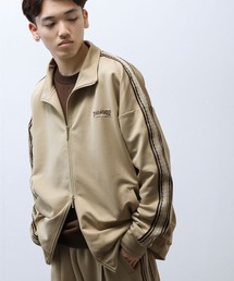 THRASHER（スラッシャー）の「【THRASHER】 ワンポイント ロゴ刺繍 ライン トラックジャケット / ジャージ（ジャージ）」